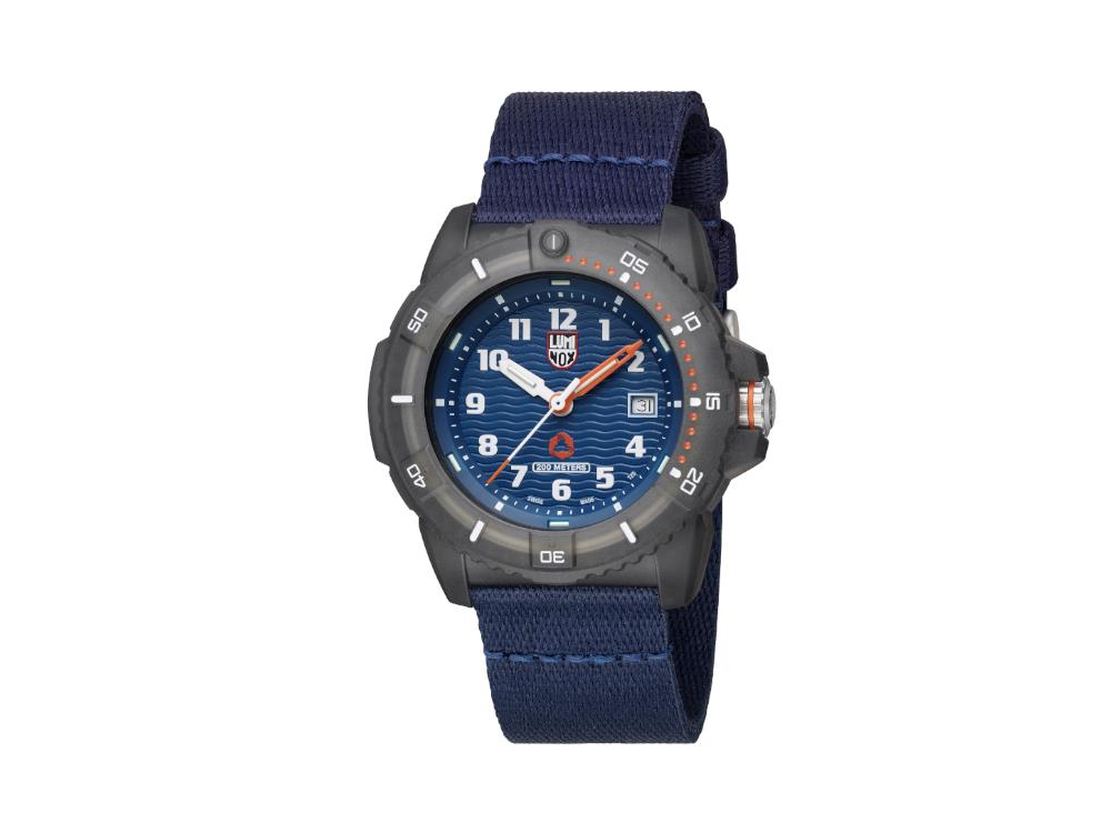 Luminox ECO 8900 Series #TIDE Quartz Watch, Blue, 46 mm, 20 atm, XS.8903.ECO