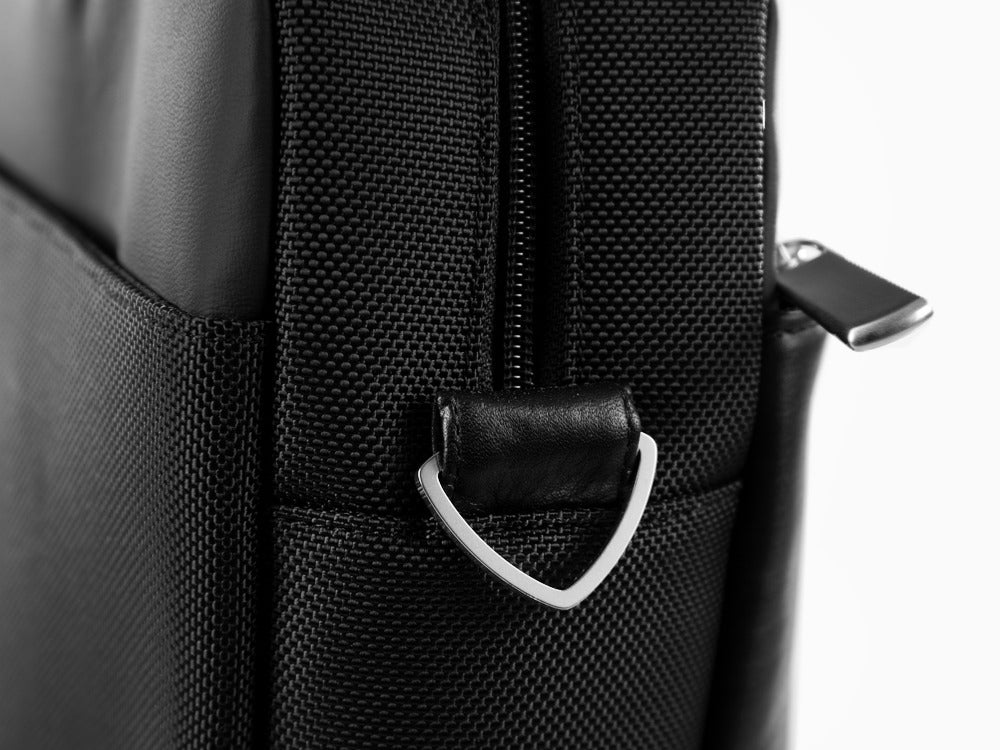 Maybach The Scope I Document case, Leather, Black, Zip, MMA-BAGBUSC-BLA