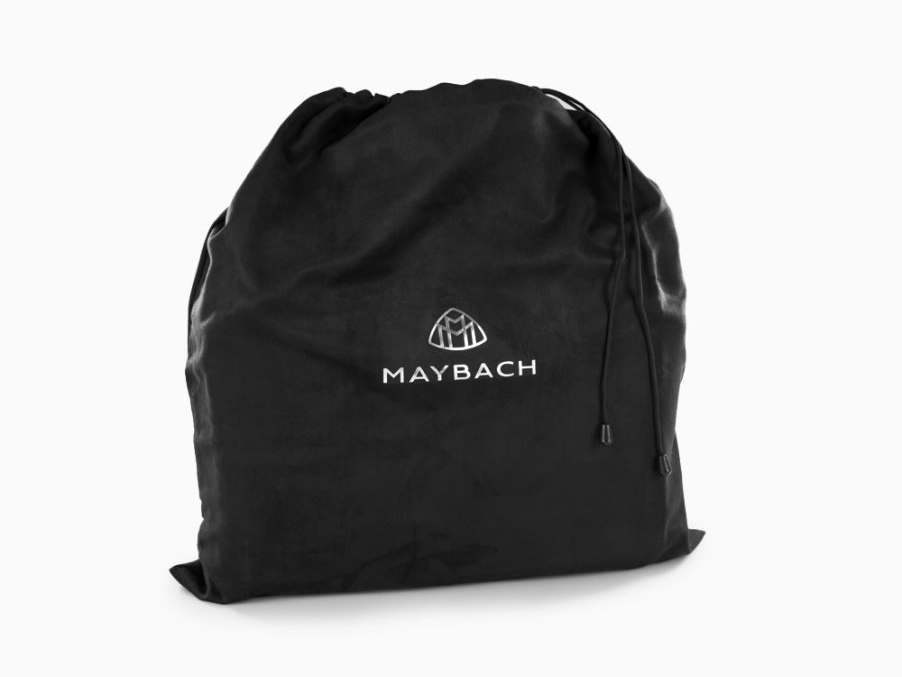 Maybach The Scope I Document case, Leather, Black, Zip, MMA-BAGBUSC-BLA