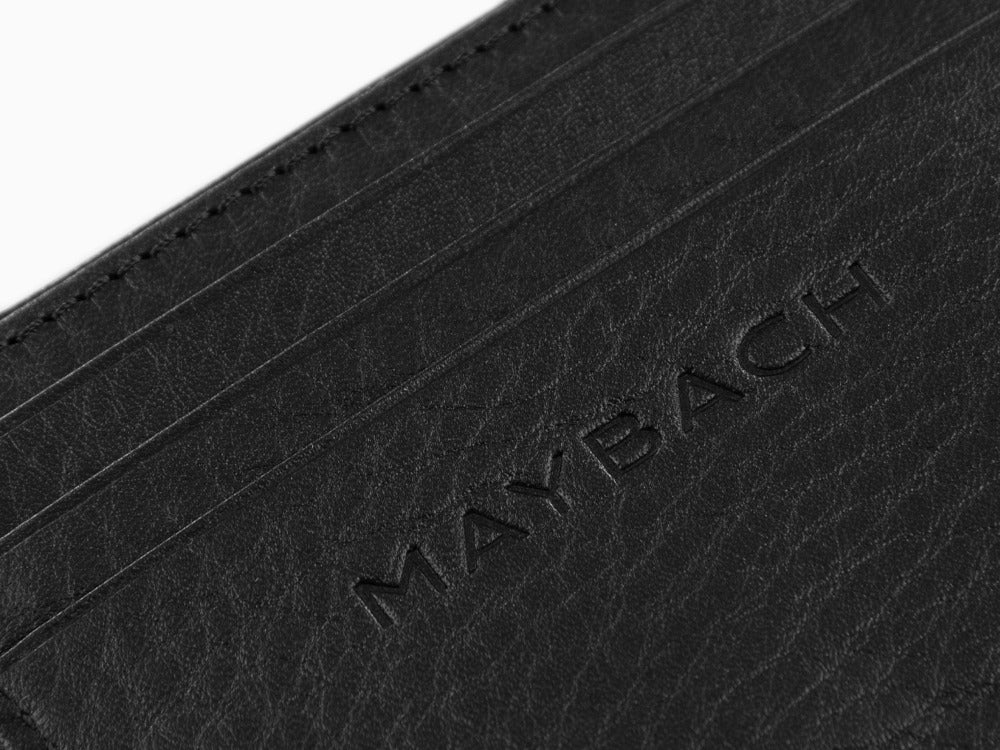 Maybach The Realm I Credit card holder, Leather, Black, 5 Cards, MMA-CARRE02-BLA