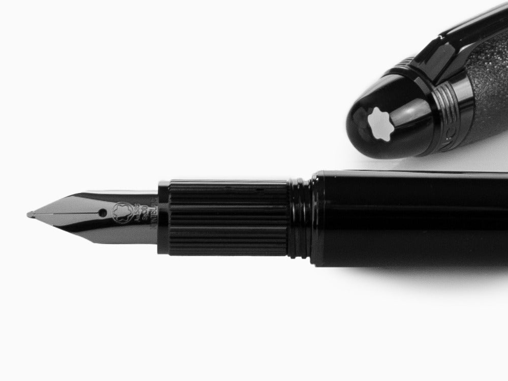 Montblanc StarWalker BlackCosmos Doué Fountain Pen, Black, PVD, 129287