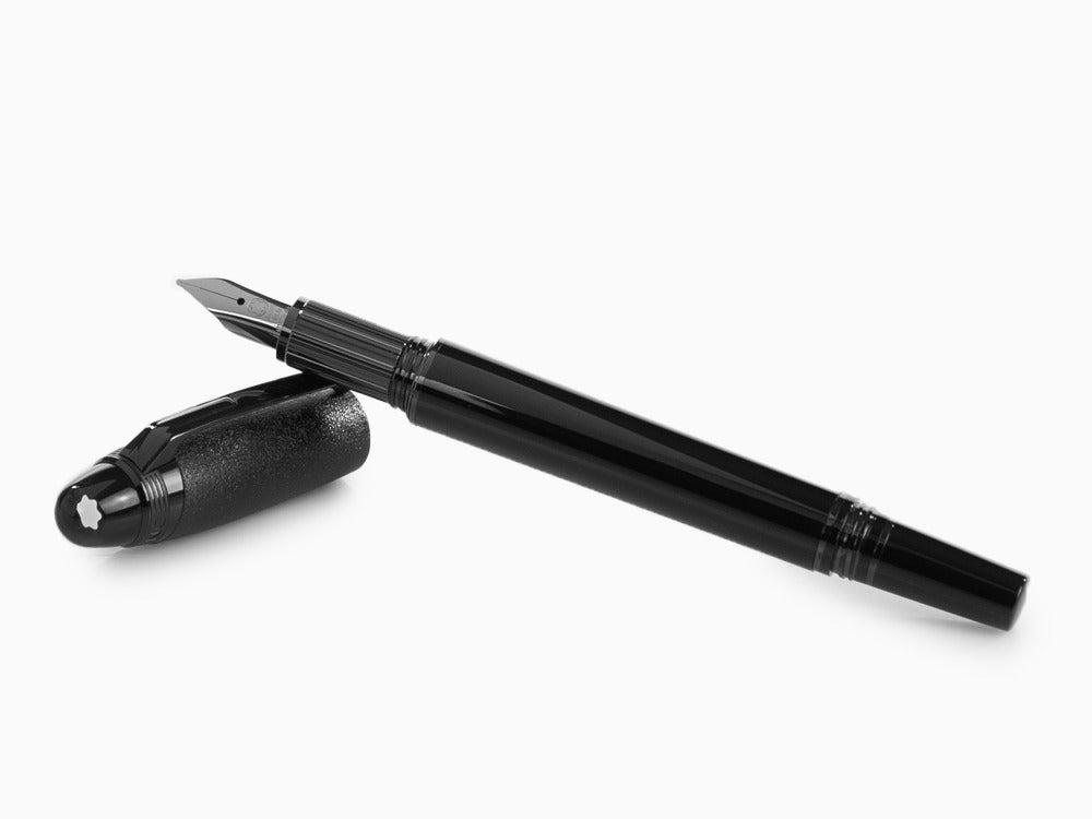 Montblanc StarWalker BlackCosmos Doué Fountain Pen, Black, PVD, 129287