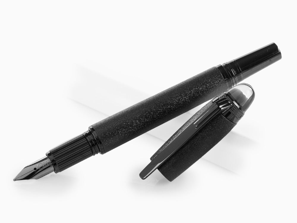 Montblanc StarWalker BlackCosmos Metal Fountain Pen, PVD black, 129291