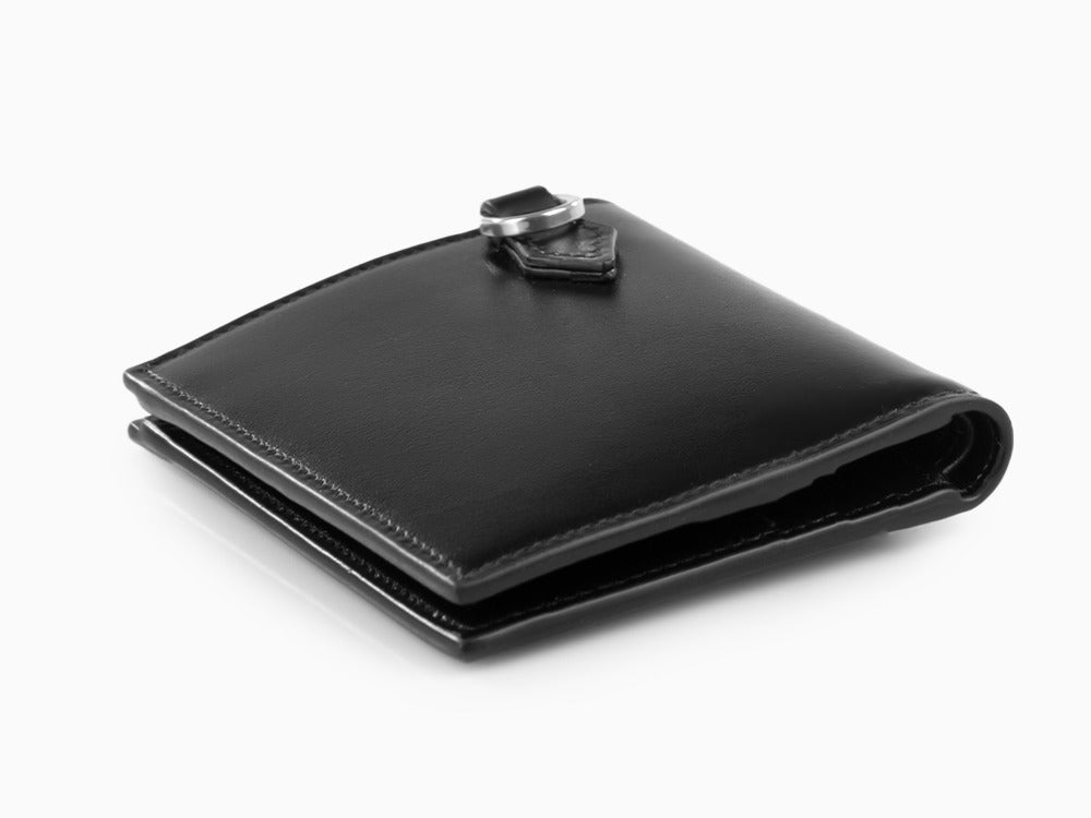 Montblanc Meisterstück Compact Wallet, Black, Leather, 6 Cards,129677