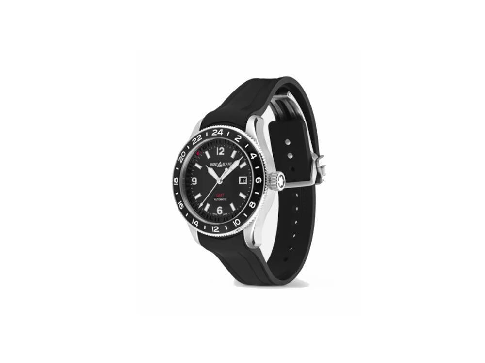 Montblanc 1858 GMT Automatic Date Watch, Black, 42 mm, 129766