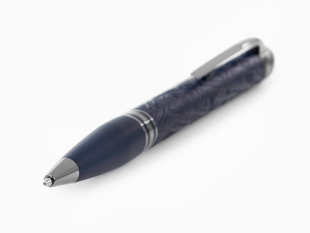 Montblanc StarWalker SpaceBlue Resin Ballpoint pen, Blue, Ruthenium trim, 130213