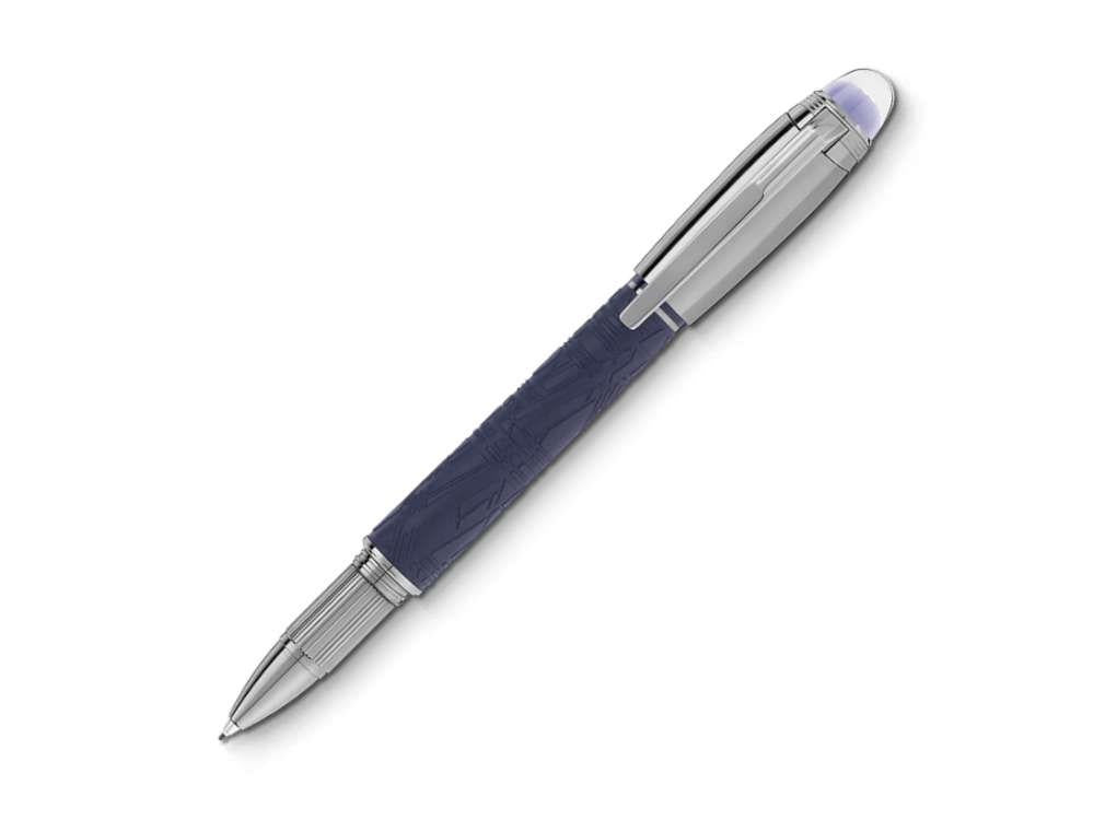 Montblanc StarWalker SpaceBlue Doué Fineliner, Ruthenium trim, 130216