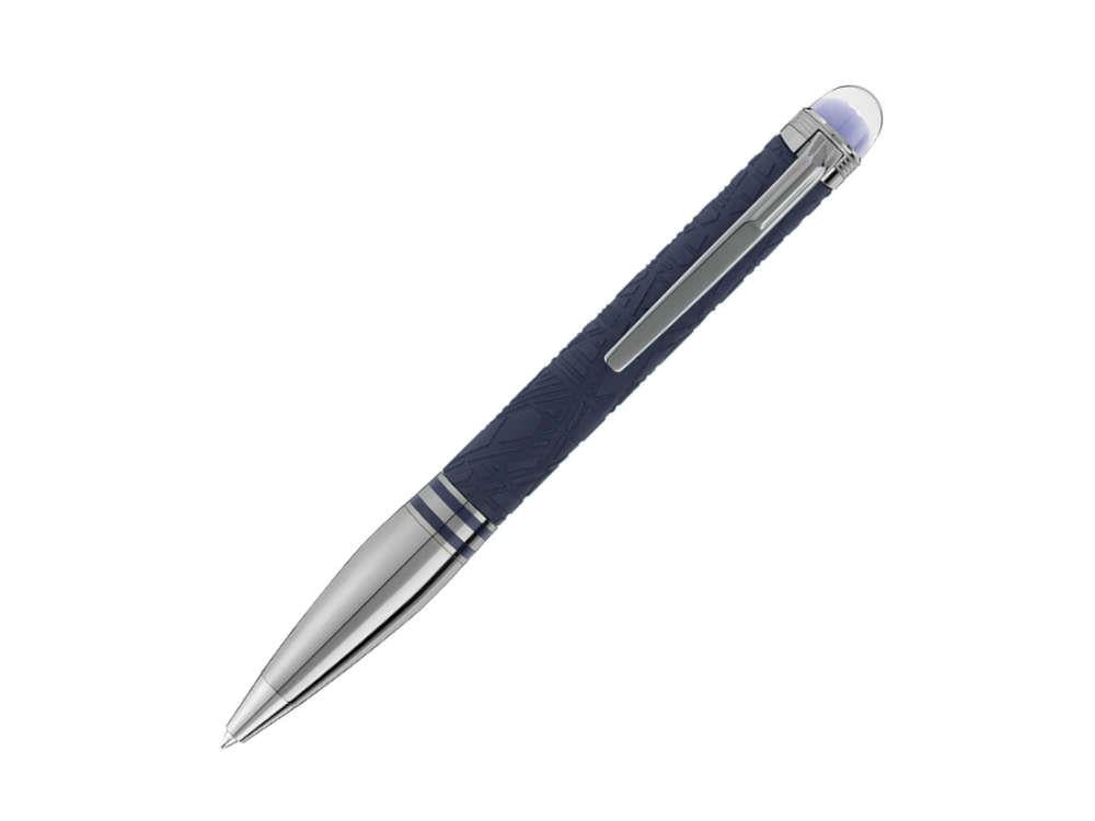 Montblanc StarWalker SpaceBlue Doué Ballpoint pen, Ruthenium trim, 130217