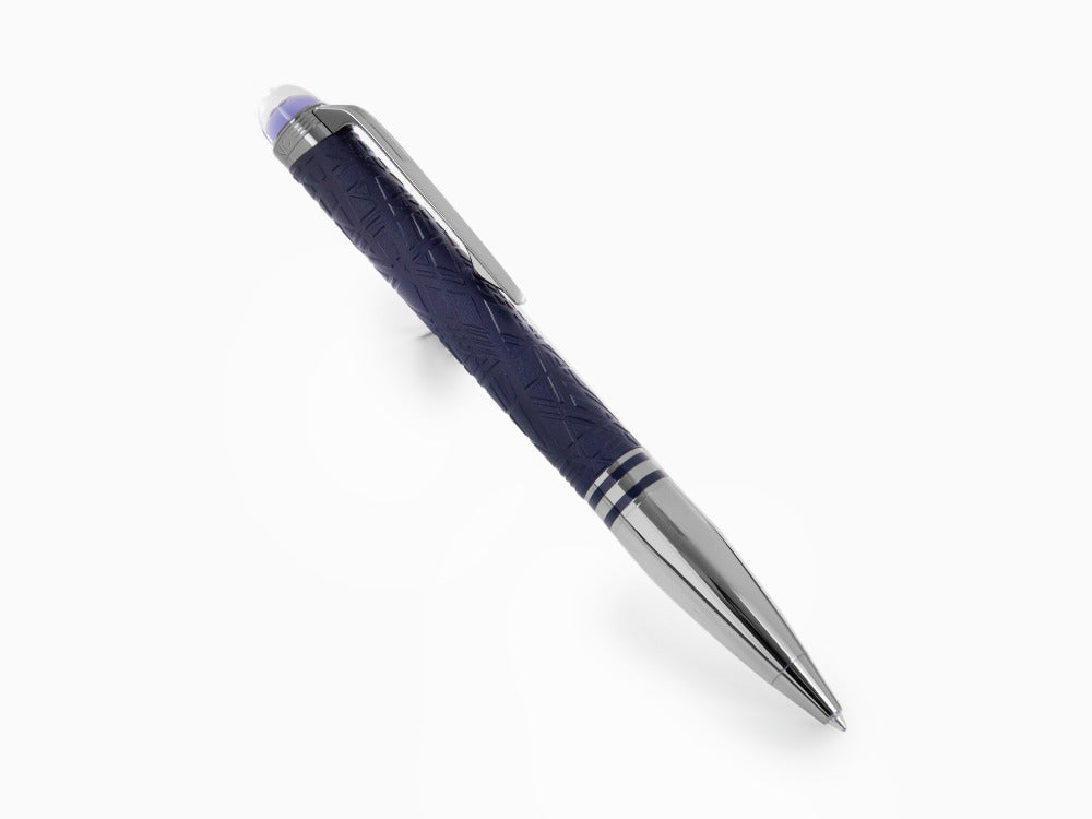 Montblanc StarWalker SpaceBlue Doué Ballpoint pen, Ruthenium trim, 130217