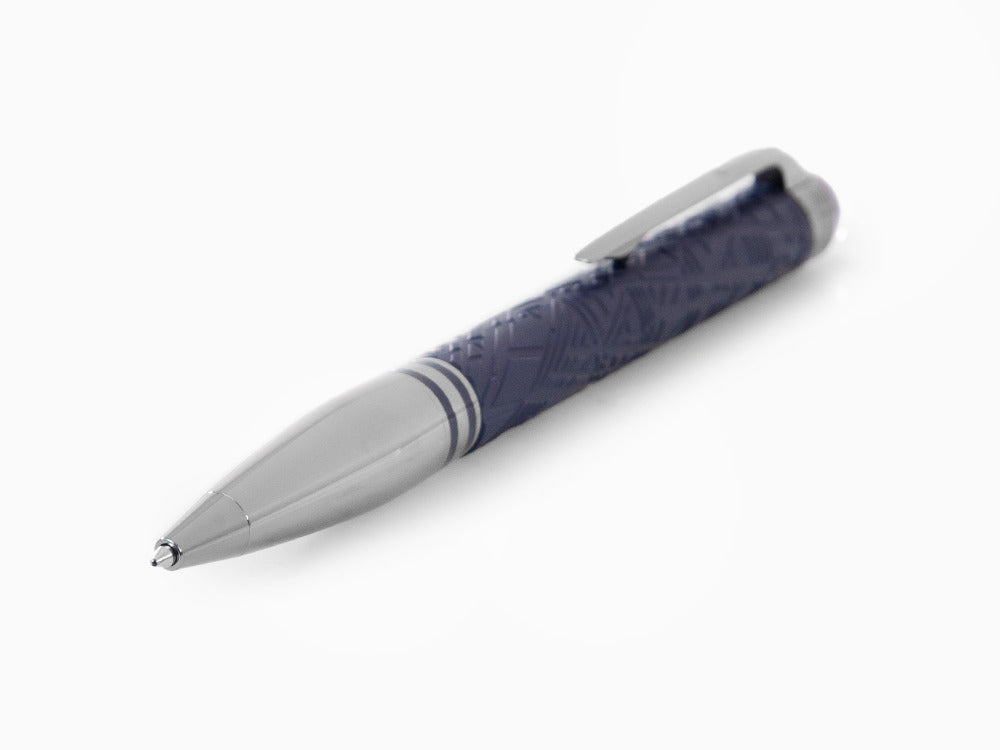 Montblanc StarWalker SpaceBlue Doué Ballpoint pen, Ruthenium trim, 130217