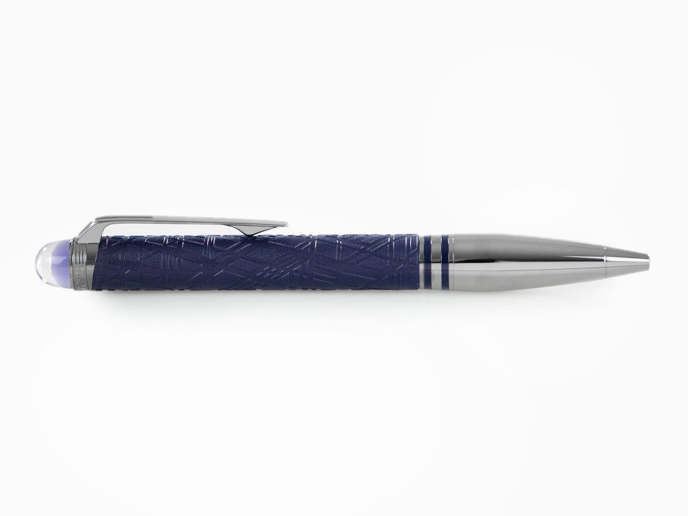 Montblanc StarWalker SpaceBlue Doué Ballpoint pen, Ruthenium trim, 130217