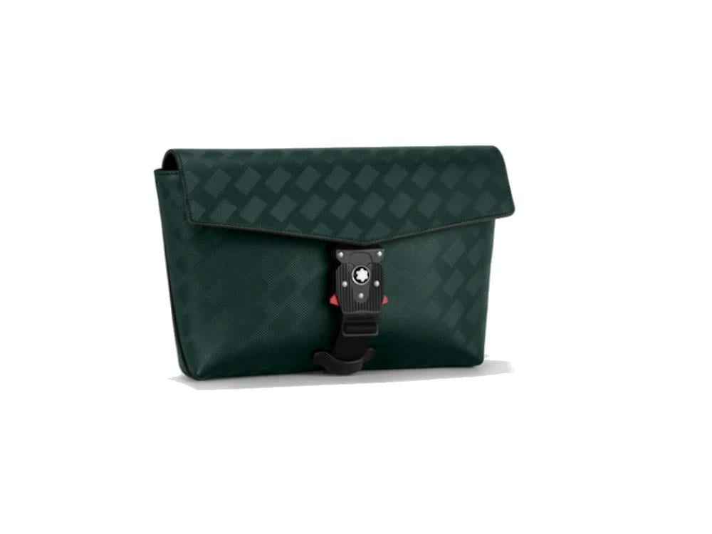 Montblanc Extreme 3.0 Envelope Bag, Leather, Green, Flap-over, 130615