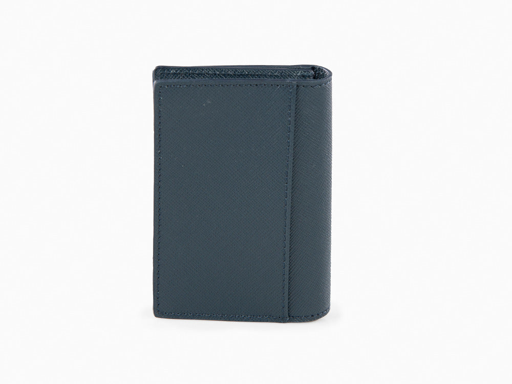 Montblanc Sartorial Card holder, Leather, Blue, 131580