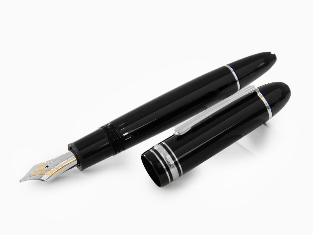 Montblanc Meisterstück 149 Platinum Fountain Pen, Black, 132105