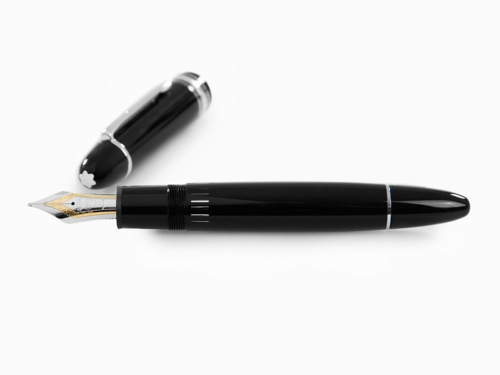 Montblanc Meisterstück 149 Platinum Fountain Pen, Black, 132105