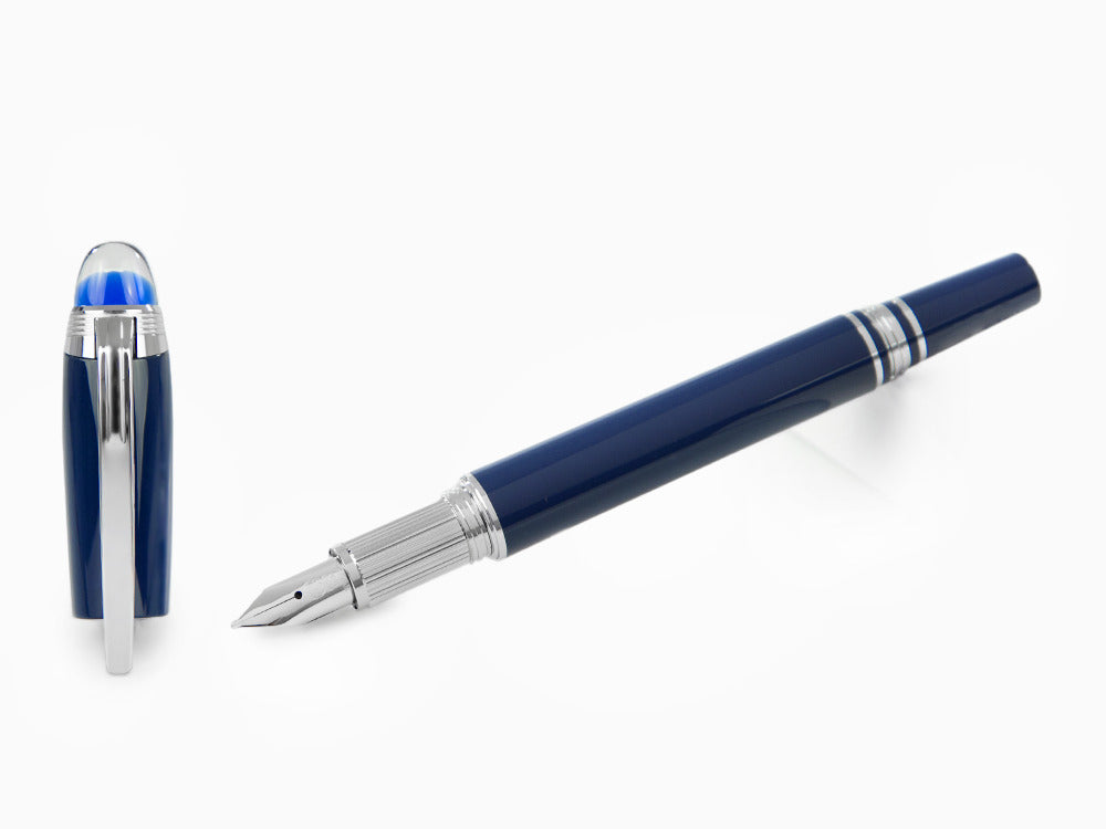 Montblanc StarWalker Blue Planet Fountain Pen, Precious resine, 132439