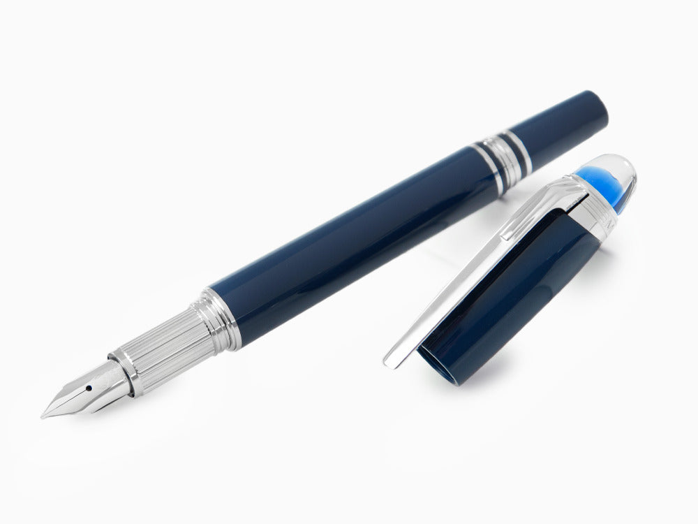 Montblanc StarWalker Blue Planet Fountain Pen, Precious resine, 132439