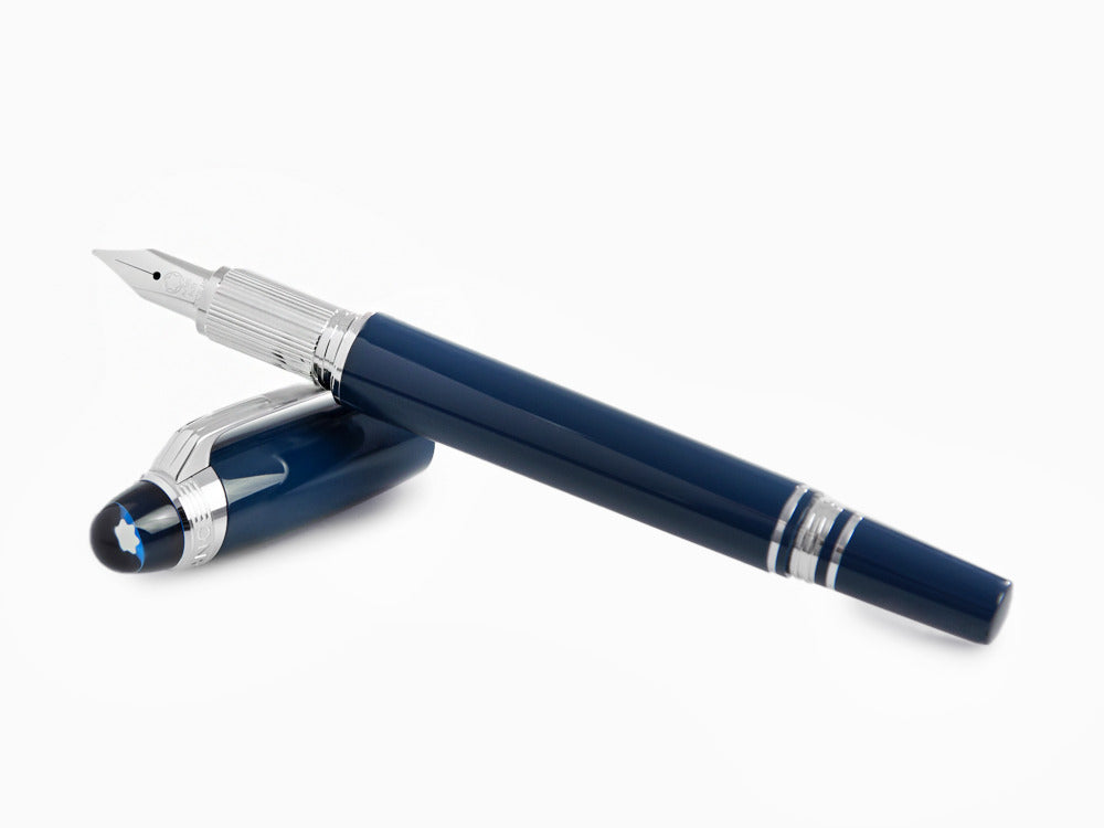 Montblanc StarWalker Blue Planet Fountain Pen, Precious resine, 132439