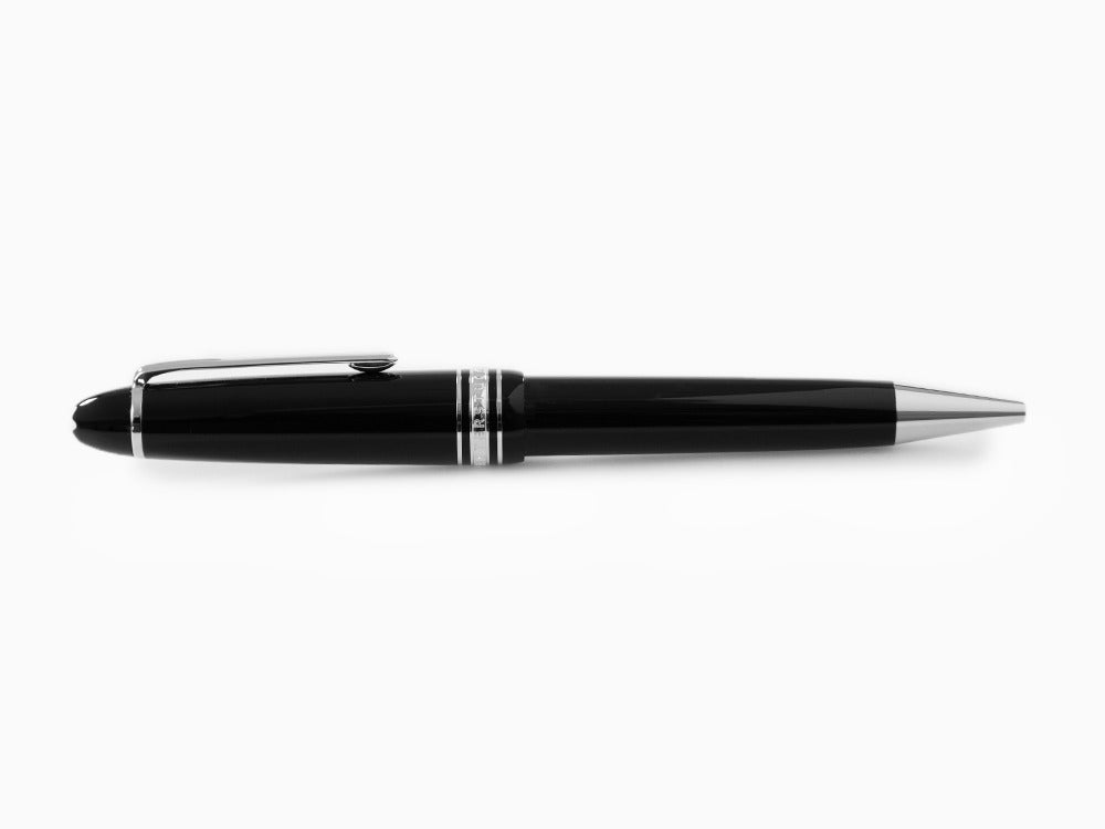 Montblanc Meisterstück Le Grand Ballpoint pen, Precious resine, Platinum, 132450