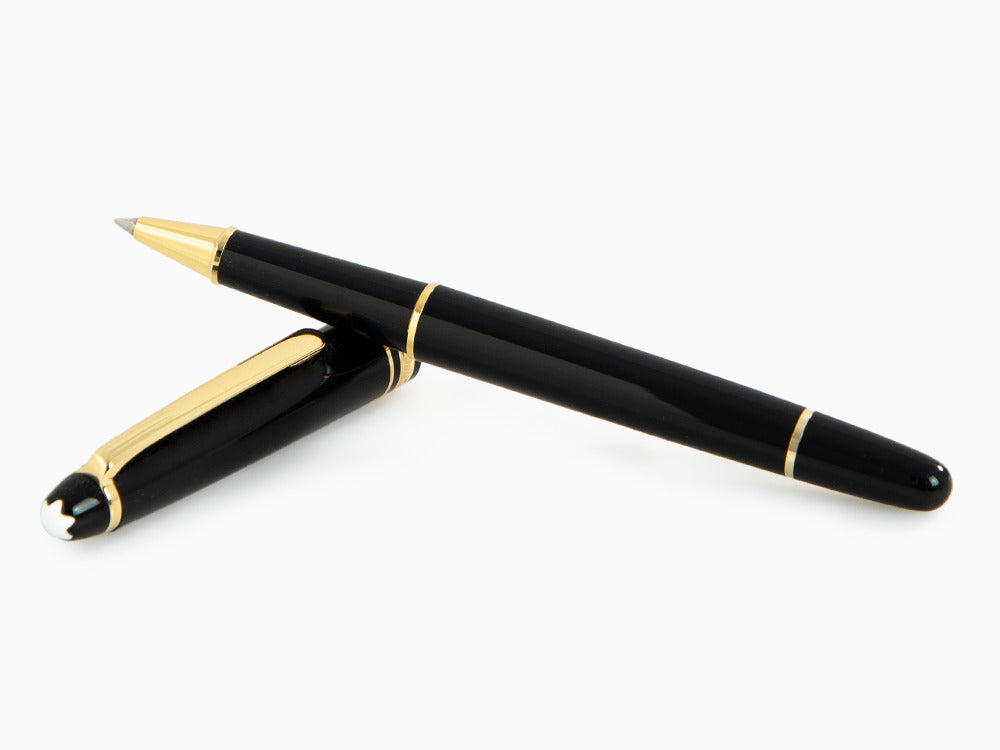 Montblanc Meisterstück Classique Rollerball pen, Gold trim, Black, 132457