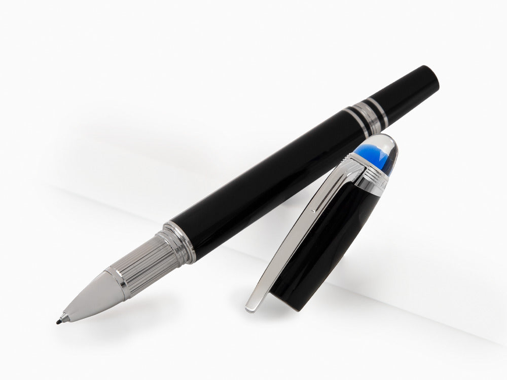 Montblanc StarWalker Fineliner, Precious resine, Black, Platinum trim, 132508