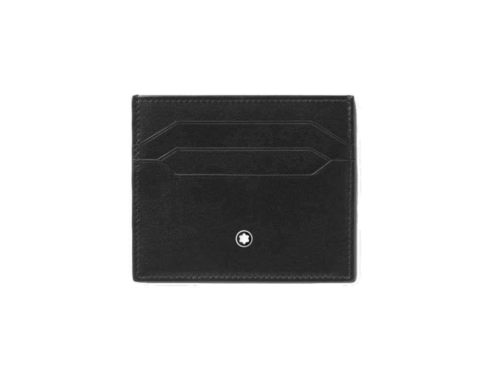 Montblanc Meisterstück Credit card holder, Black, 6 Cards, 198324