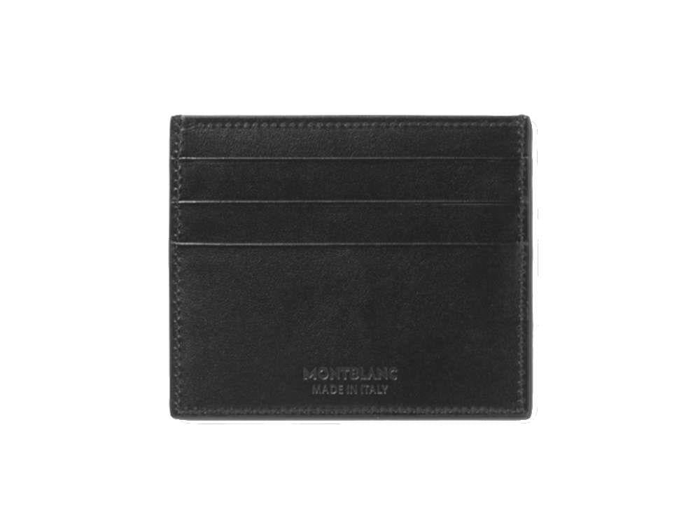 Montblanc Meisterstück Credit card holder, Black, 6 Cards, 198324