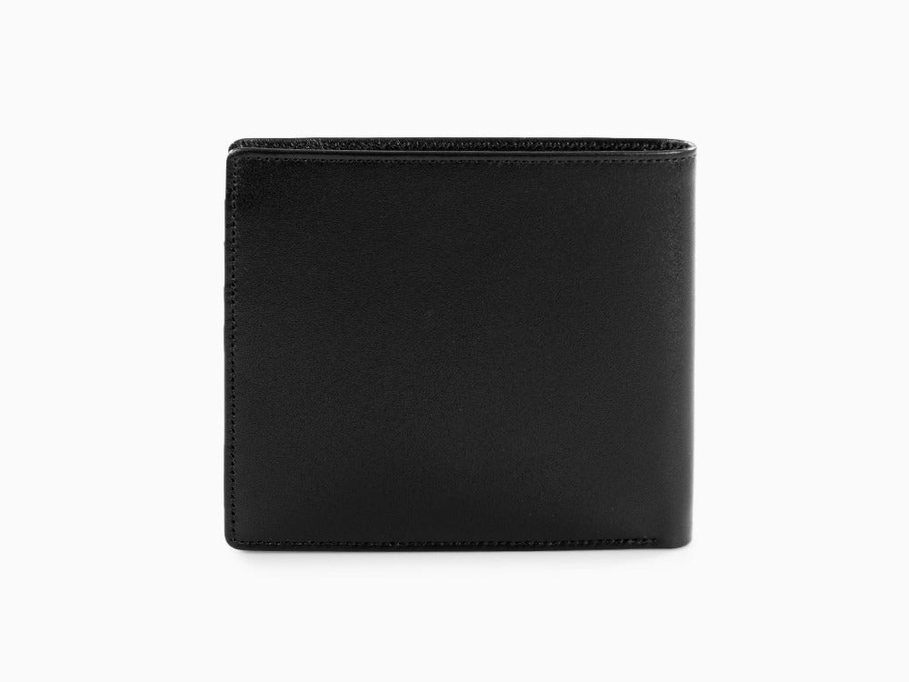 Montblanc Meisterstück Wallet, Black, Leather, Jacquard, 8 Cards, 7163