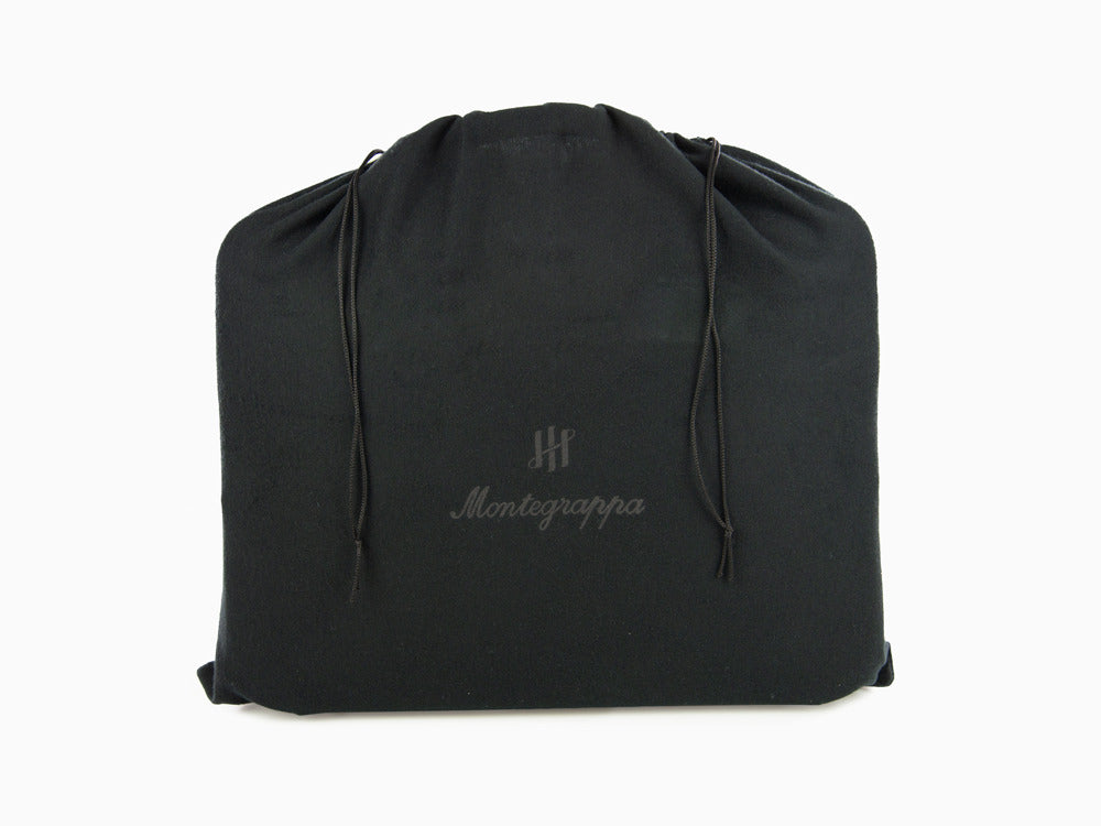 Montegrappa Laptop Bag Signet Series, Leather, Black, IC00LB03