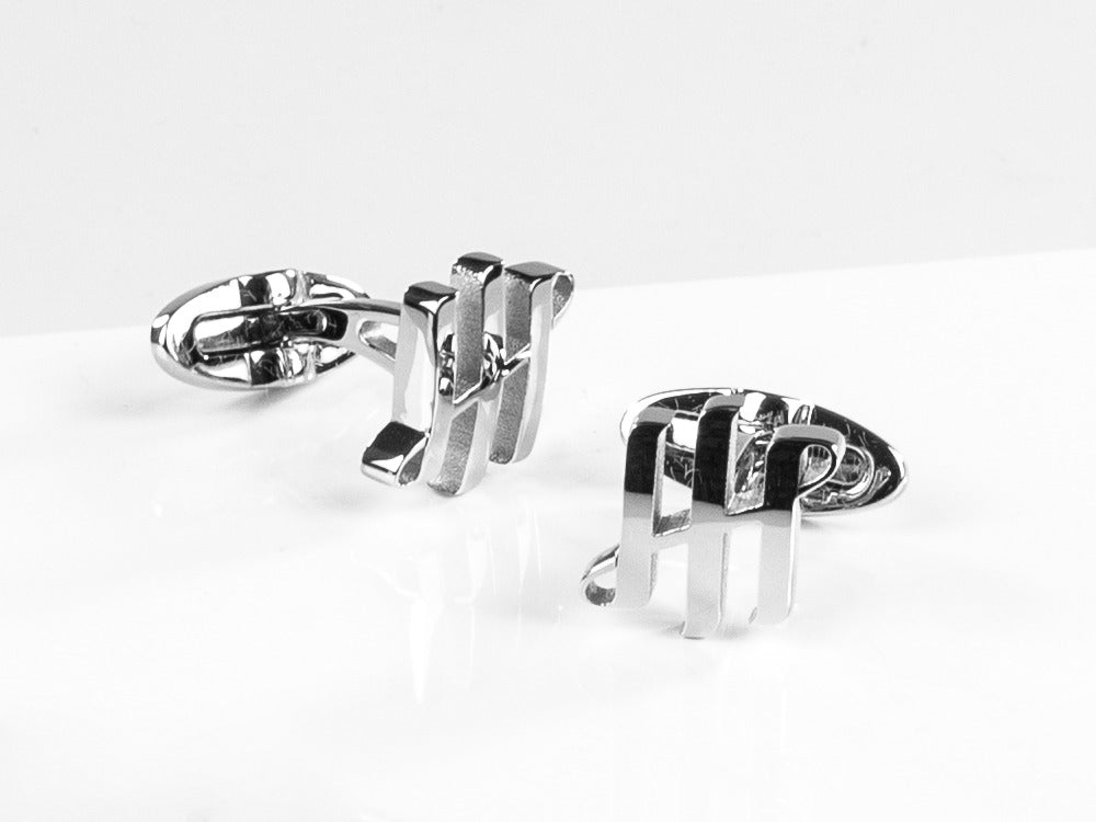 Montegrappa Ambigram Cufflinks, Stainless steel, IDA2CLS0