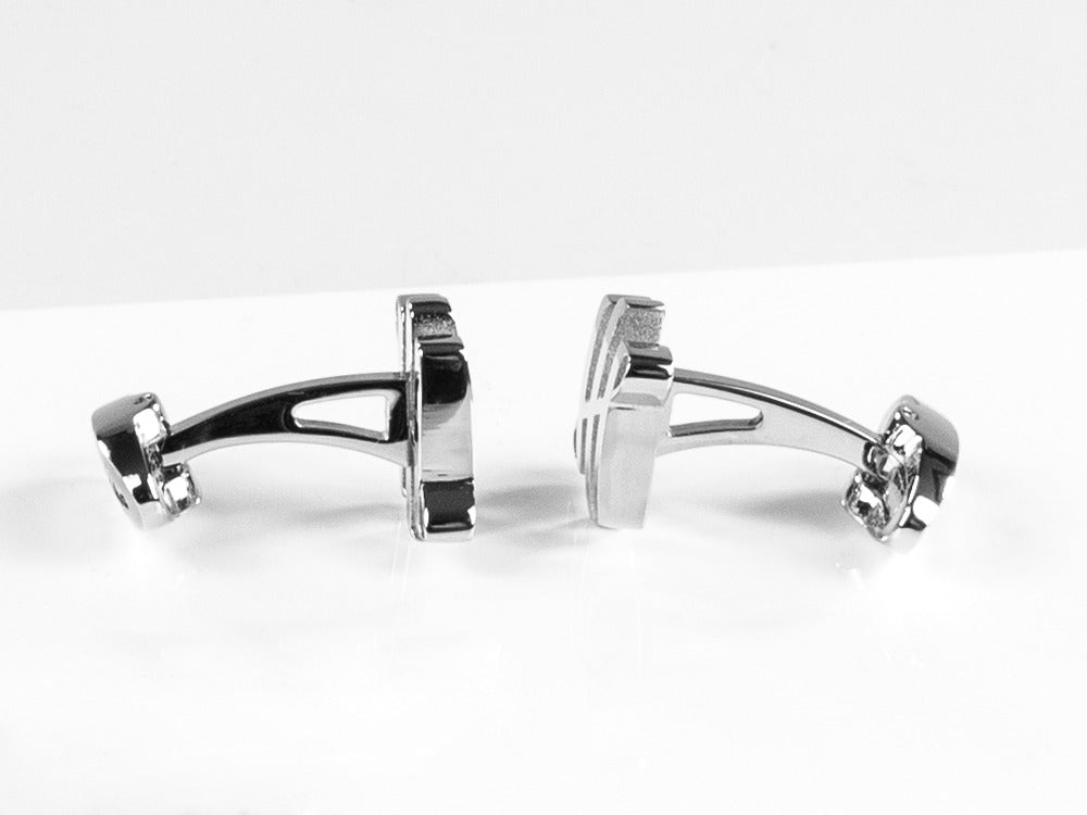 Montegrappa Ambigram Cufflinks, Stainless steel, IDA2CLS0