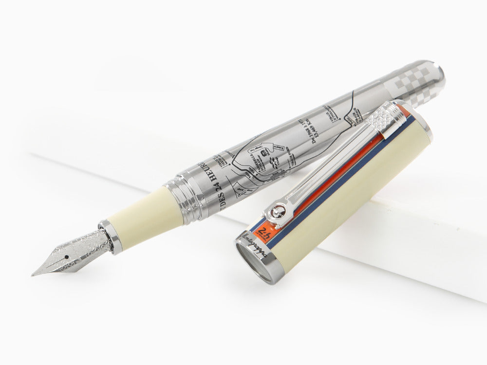 Montegrappa 24H Le Mans Open Ed. Legend Fountain Pen, IS24R-II