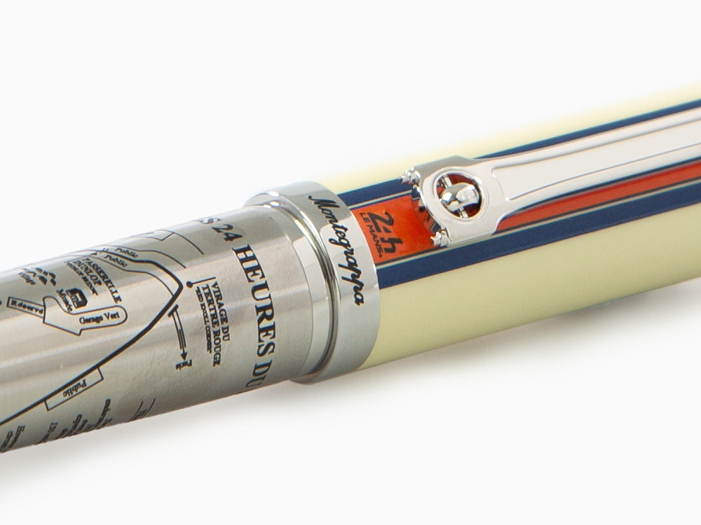 Montegrappa 24H Le Mans Open Ed. Legend Fountain Pen, IS24R-II