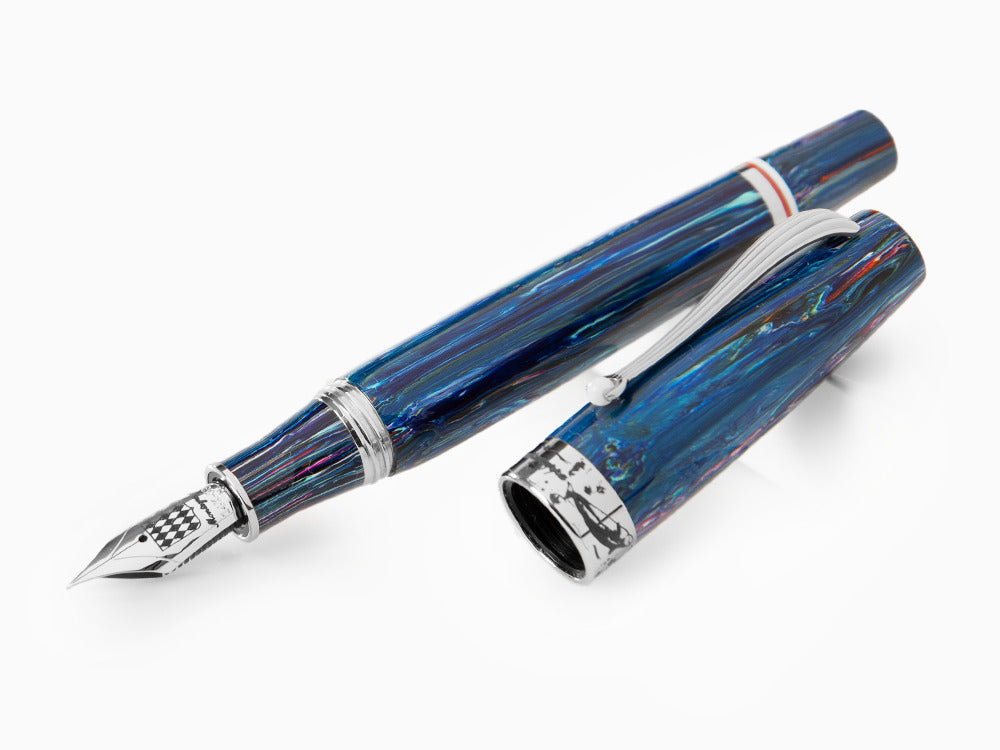 Montegrappa LE Fondation Prince Albert II Monaco Fountain Pen, IS9MA-4B