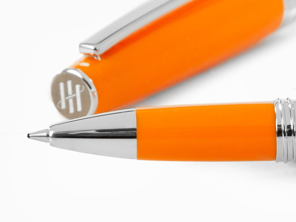 Montegrappa Armonia Duetto Rollerball pen, Steel, Orange, ISA1MRAO