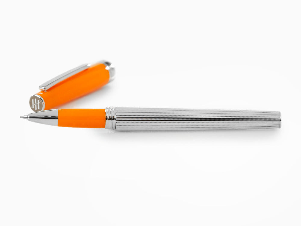 Montegrappa Armonia Duetto Rollerball pen, Steel, Orange, ISA1MRAO