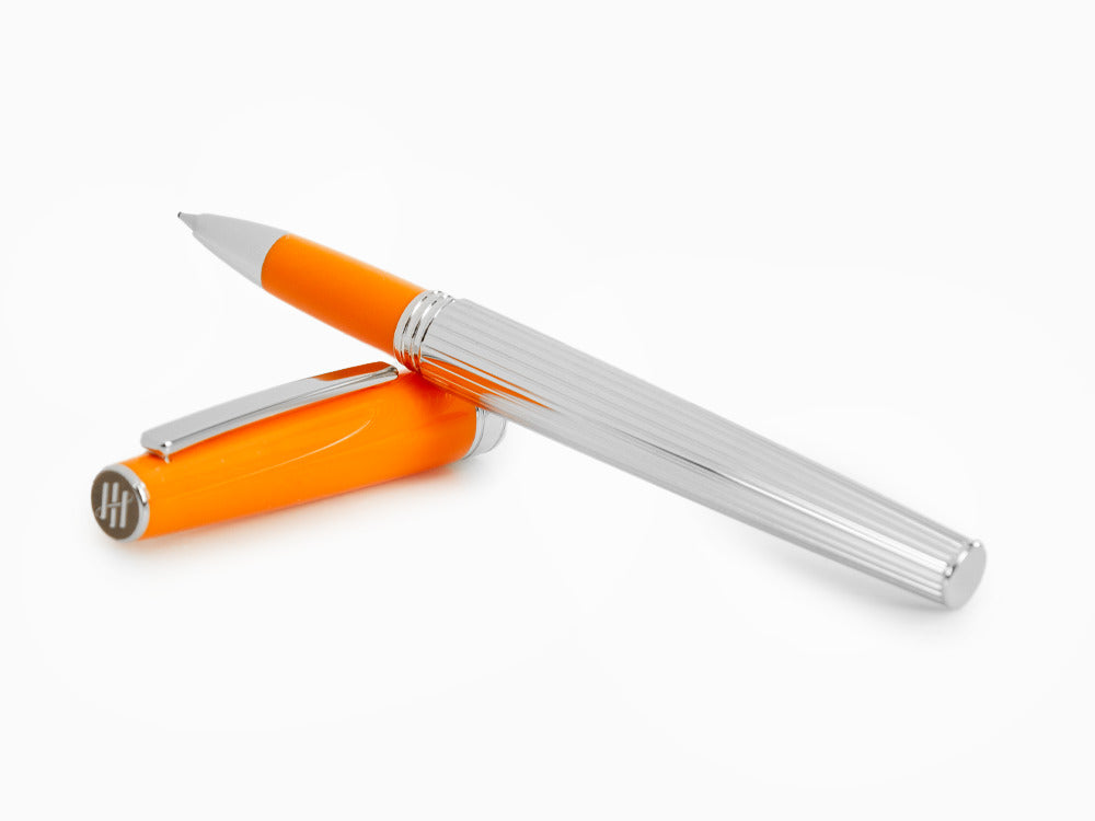 Montegrappa Armonia Duetto Rollerball pen, Steel, Orange, ISA1MRAO