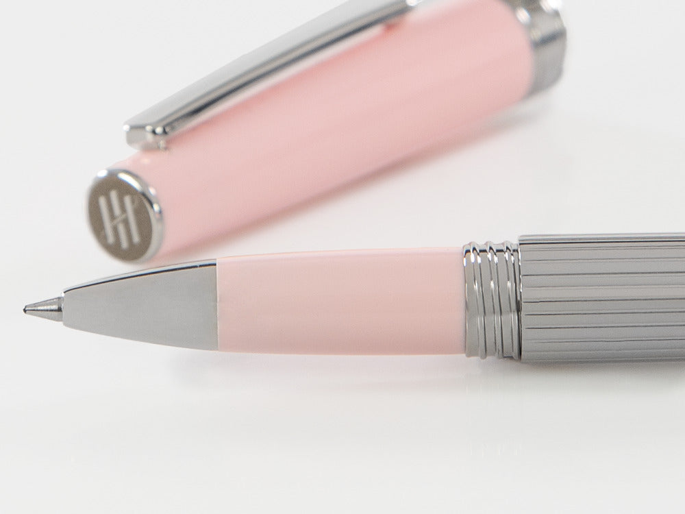 Montegrappa Armonia Duetto Rollerball pen, Steel, Pink, ISA1MRAS