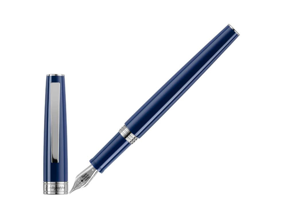 Montegrappa Armonia Fountain Pen, Resin, Blue, ISA1R-AB