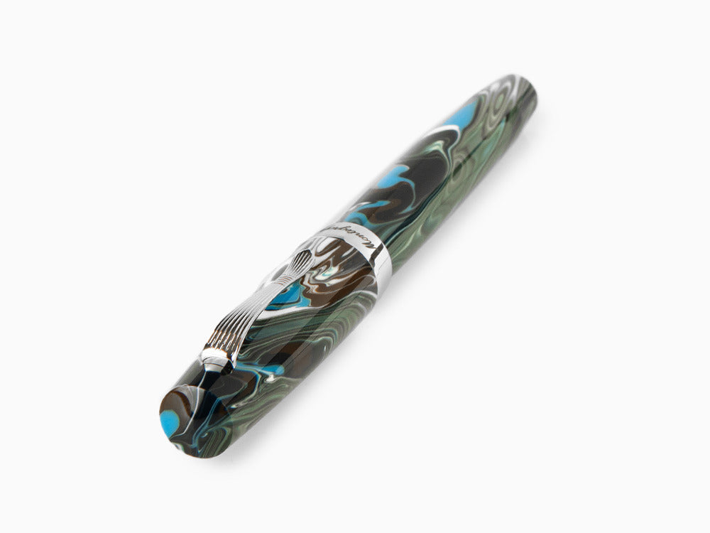 Montegrappa Elmo 02 Sorapis Rollerball pen, Resin, Stainless Steel, ISE2RRAB