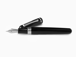 Montegrappa Elmo 01 Fountain Pen, Black Resin, ISEOR-AC