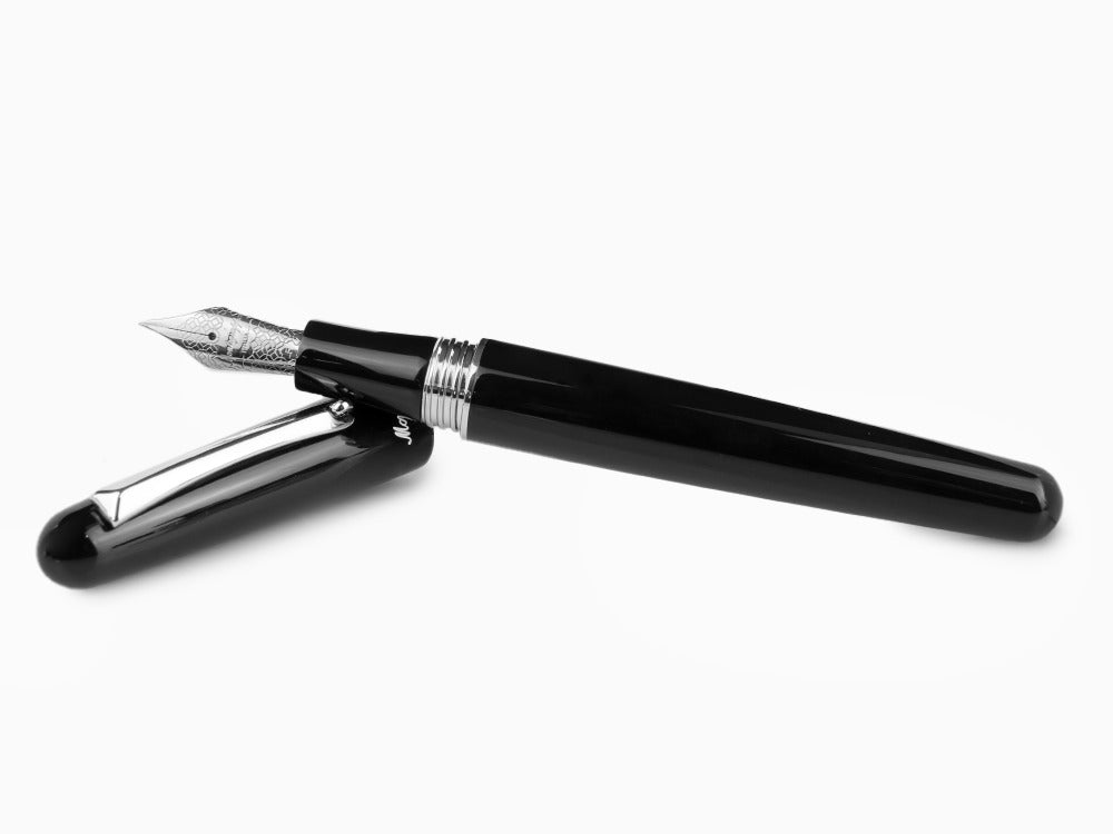 Montegrappa Elmo 01 Fountain Pen, Black Resin, ISEOR-AC