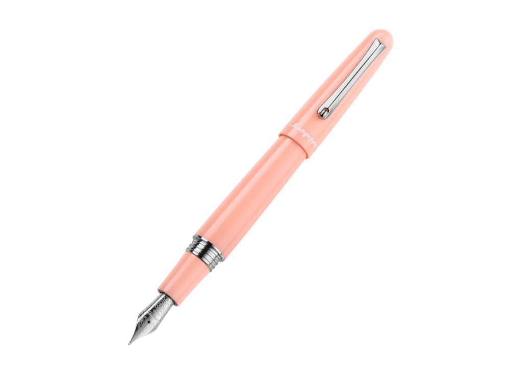 Montegrappa Elmo 01 Peach Fuzz Fountain Pen, Stainless Steel, ISEOR-AS