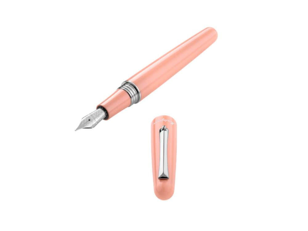 Montegrappa Elmo 01 Peach Fuzz Fountain Pen, Stainless Steel, ISEOR-AS