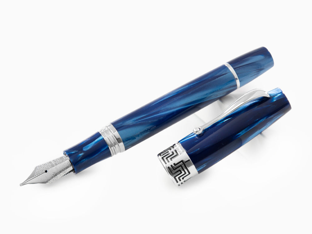 Montegrappa Extra 1930 Mediterranean Blue Fountain Pen, ISEXF-2B