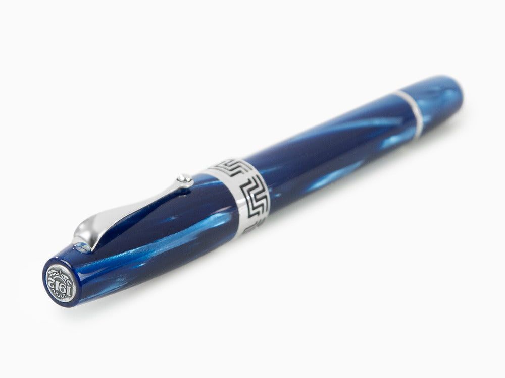 Montegrappa Extra 1930 Mediterranean Blue Fountain Pen, ISEXF-2B