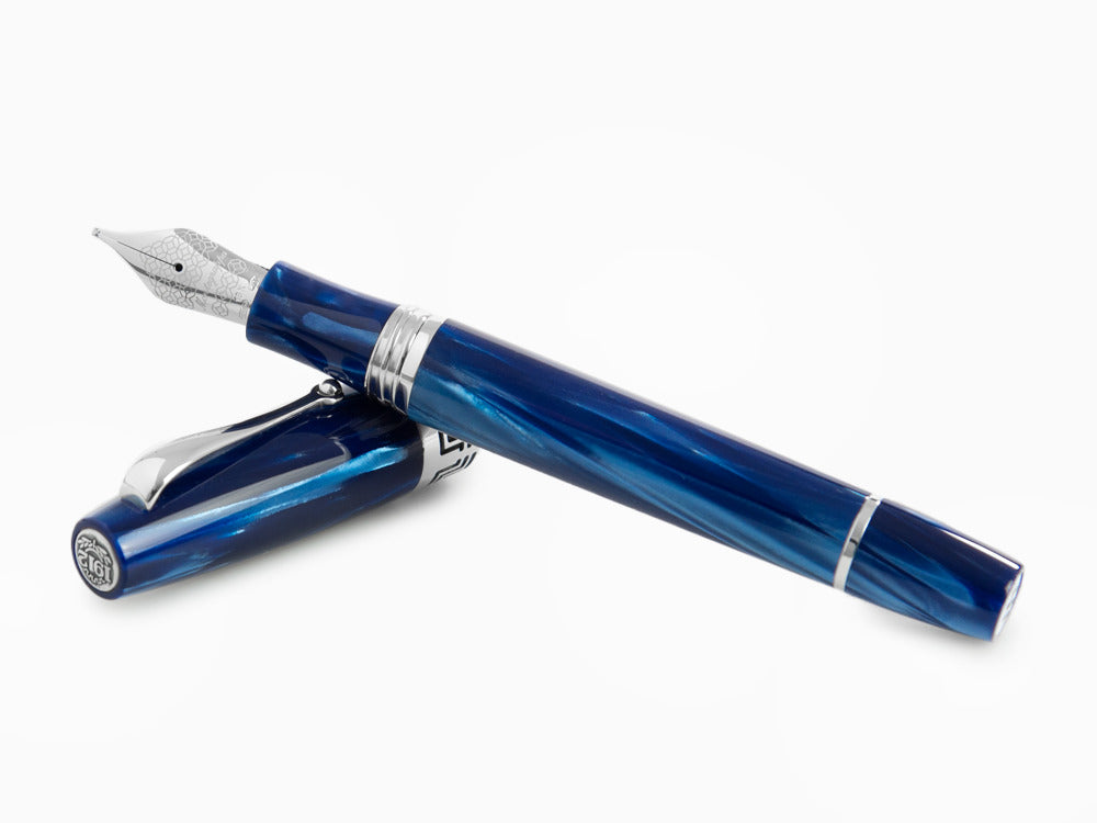 Montegrappa Extra 1930 Mediterranean Blue Fountain Pen, ISEXF-2B