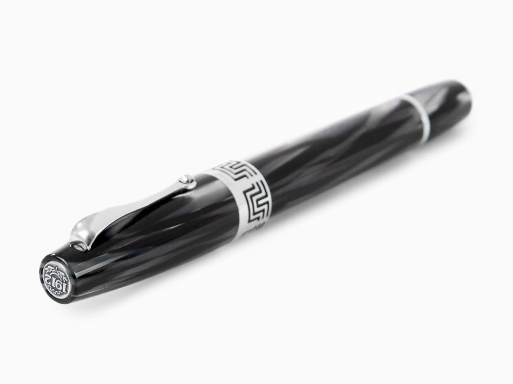 Montegrappa Extra 1930 Black & White Fountain Pen, ISEXF-CH