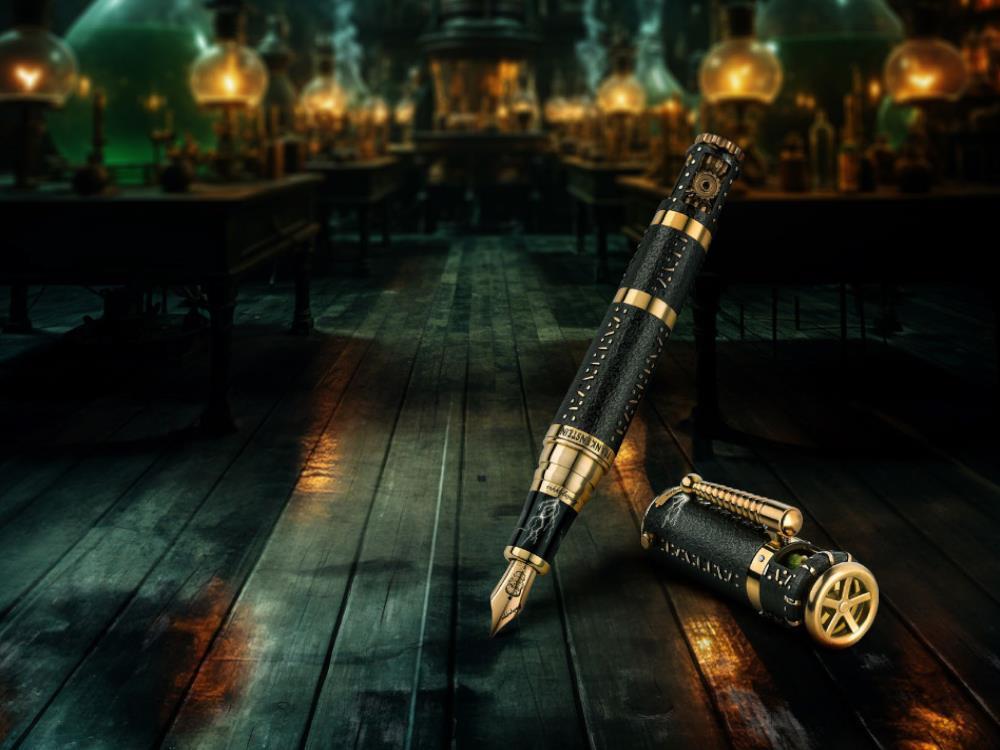 Montegrappa Universal Monsters Frankenstein L.E. Fountain Pen, ISFKN-BE