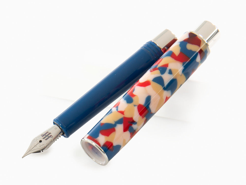 Montegrappa Gnomo Obsession Ultramarine Fountain Pen, ISGNO-AD